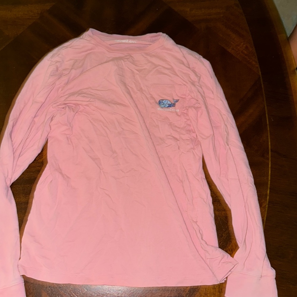 Vineyard vines, long sleeve shirt.